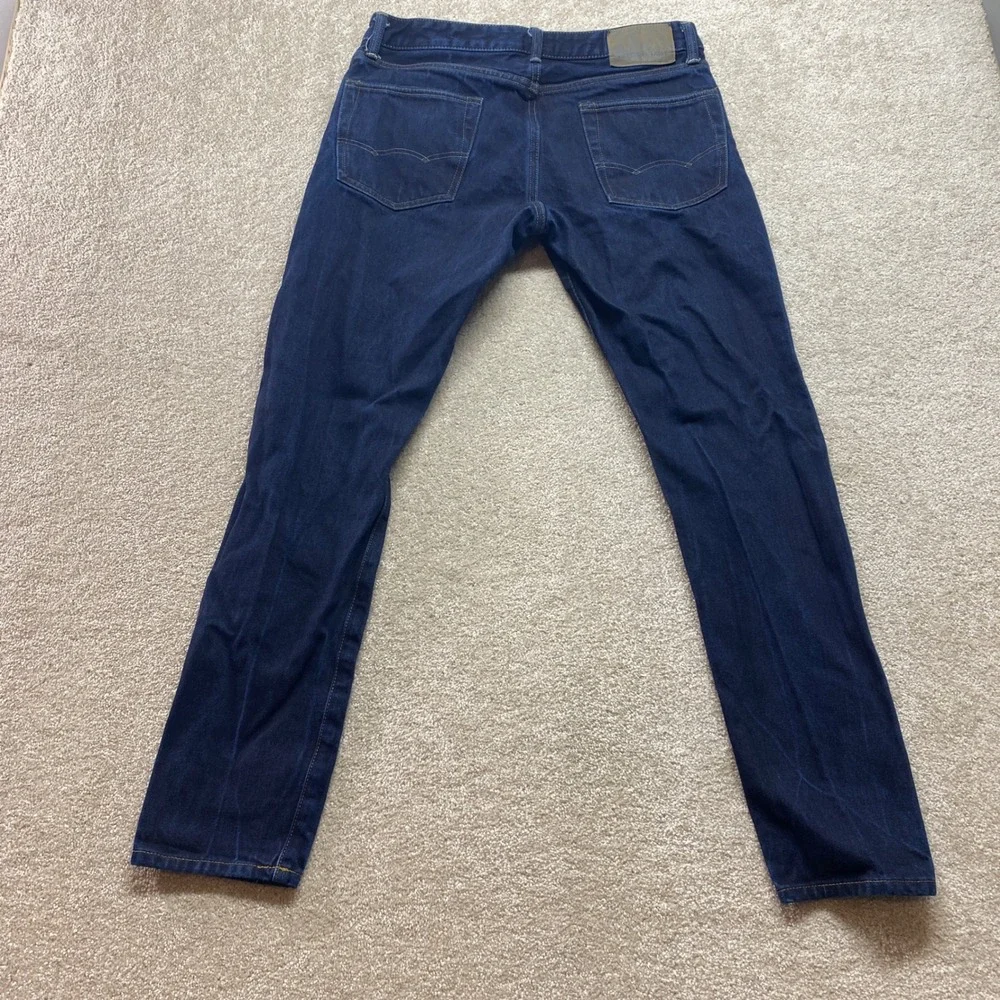 American Eagle Outfitters Jeans Mens 32x32 Slim‎ Taper Dark Wash Button Fly